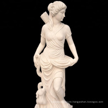 Hand carved ancient Greek famous classical music marble statues